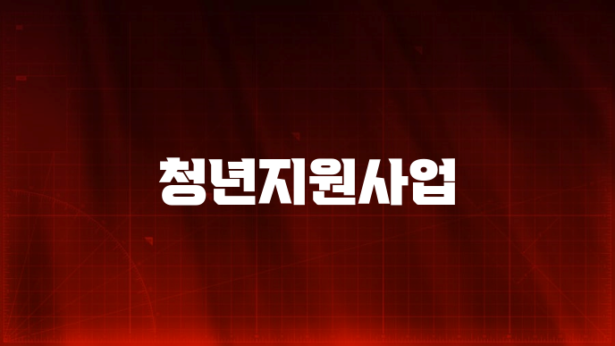 청년지원사업
