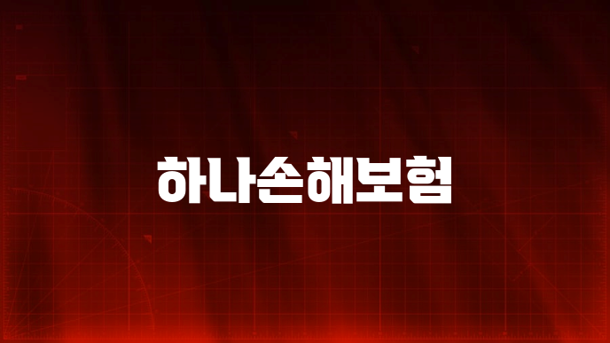 하나손해보험